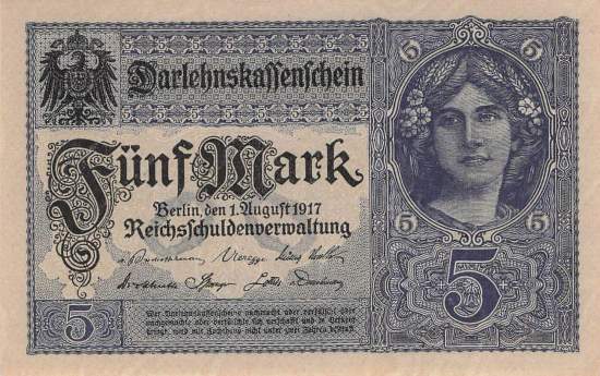 5 Mark 1917 Serie V